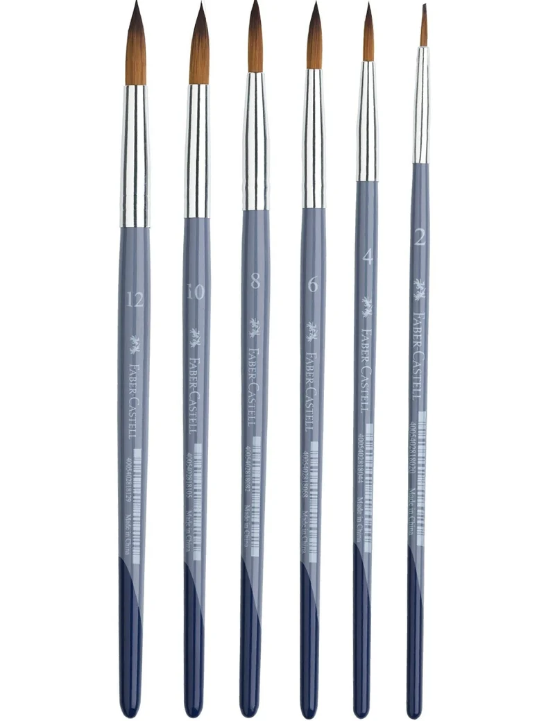 Faber Castell Pennello Punta Tonda