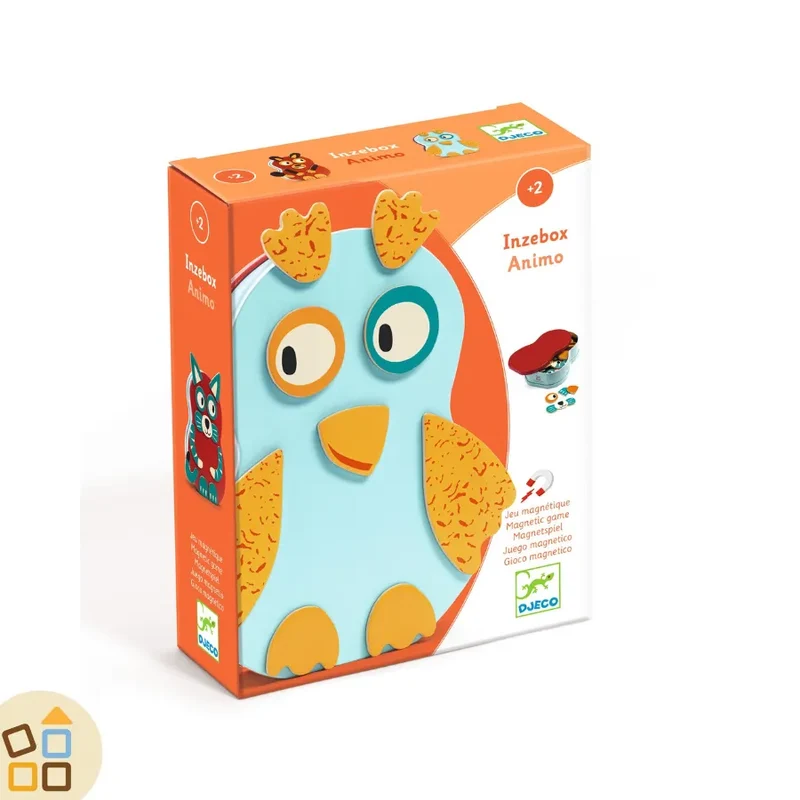 GIOCO MAGNETICO INZEBOX ANIMALI GUFO