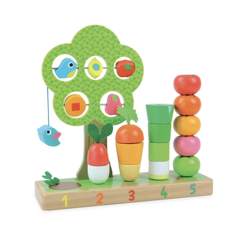 GIOCO DIDATTICO, CONTO CON I VEGETALI