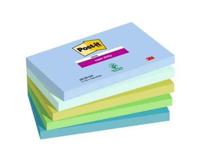 Post-It Bigliettini Adesivi 76x127mm Multicolor Pastello 450 fogli