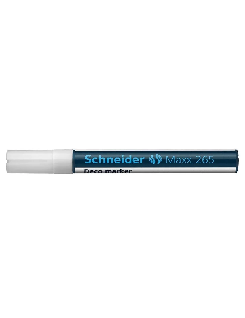 Pennarello Marker Gesso Bianco Schneider Maxx 265