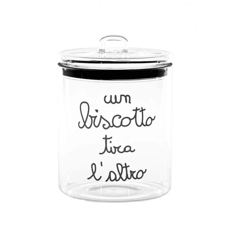 Barattolo In Vetro Un Biscotto Tira L'Altro