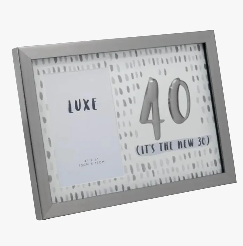 Cornice Portafoto 40 Anni