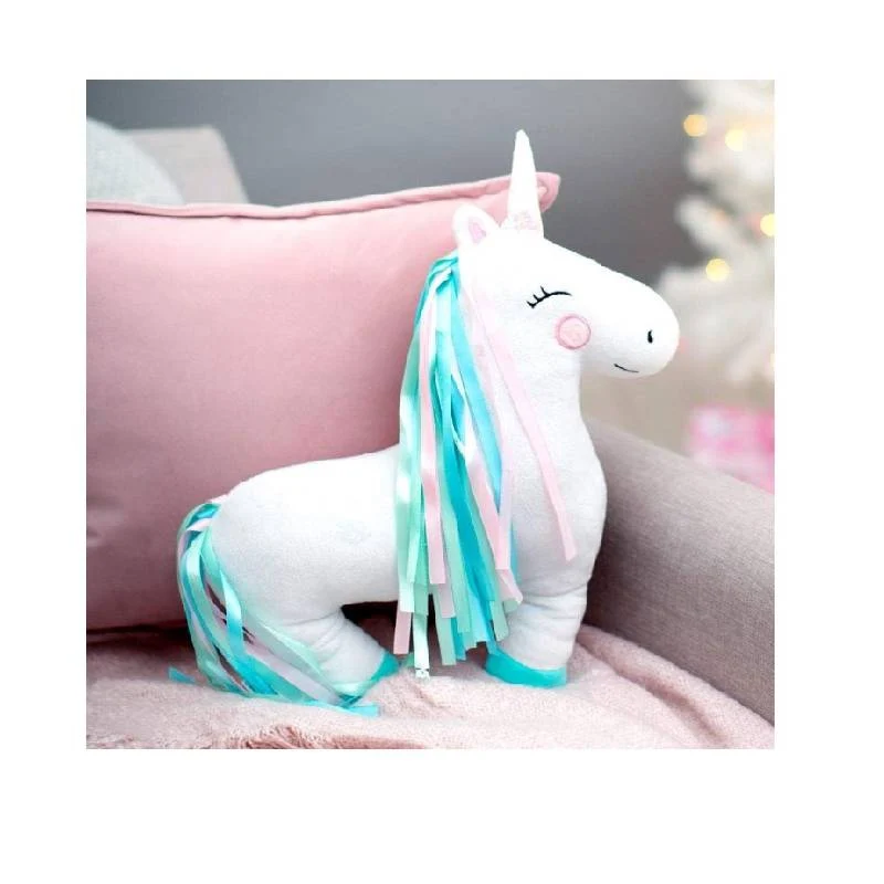 Cuscino Decorativo Con Unicorno Arcobaleno