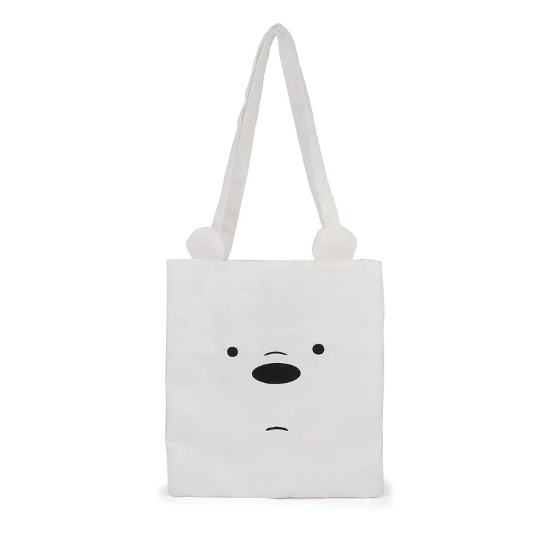 Borsa Tracolla Siamo Solo Orsi Orso Polare Shopping Bag