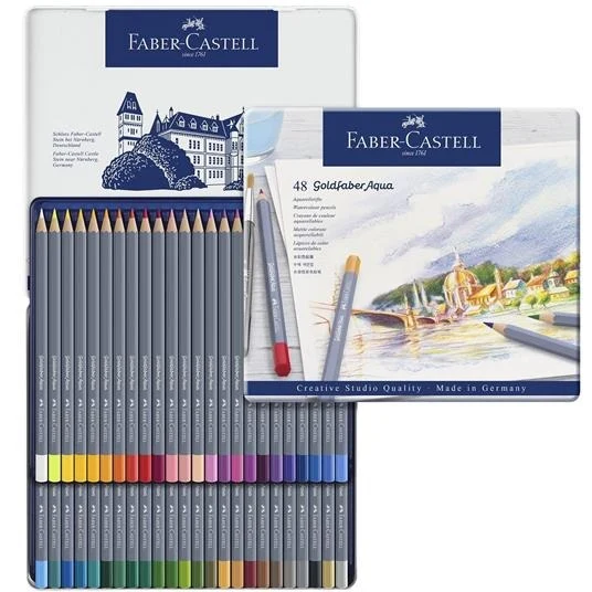Faber Castell Goldfaber Aqua Matite Acqurellabili 48pz