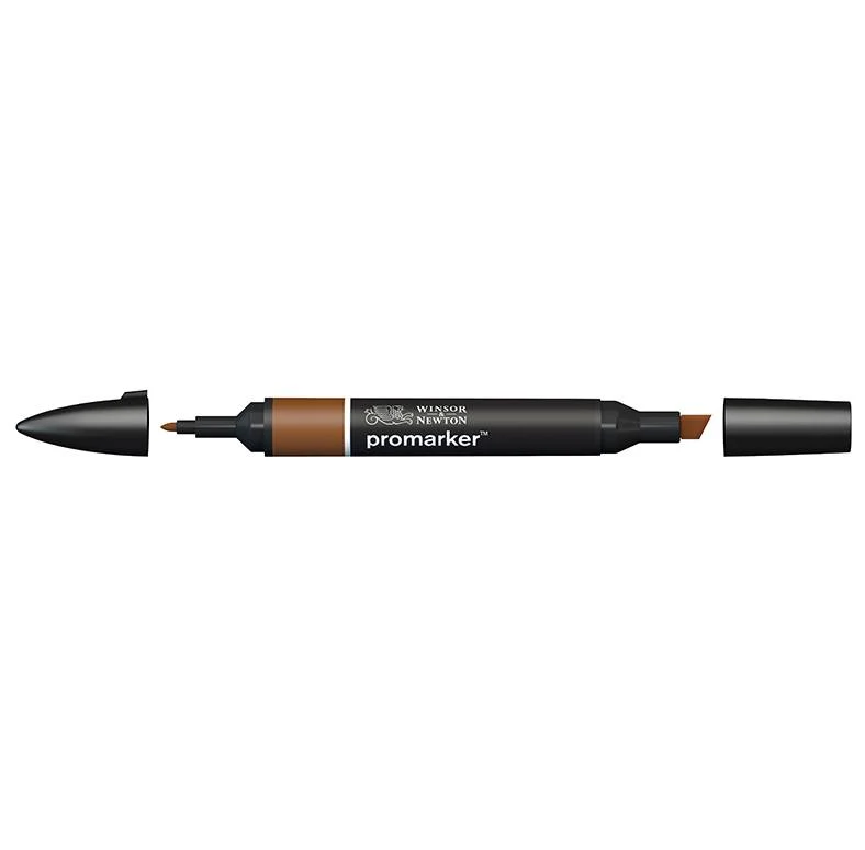 Winsor & Newton Pennarello Marker Doppia Punta Terra Di Siena Bruciata O324