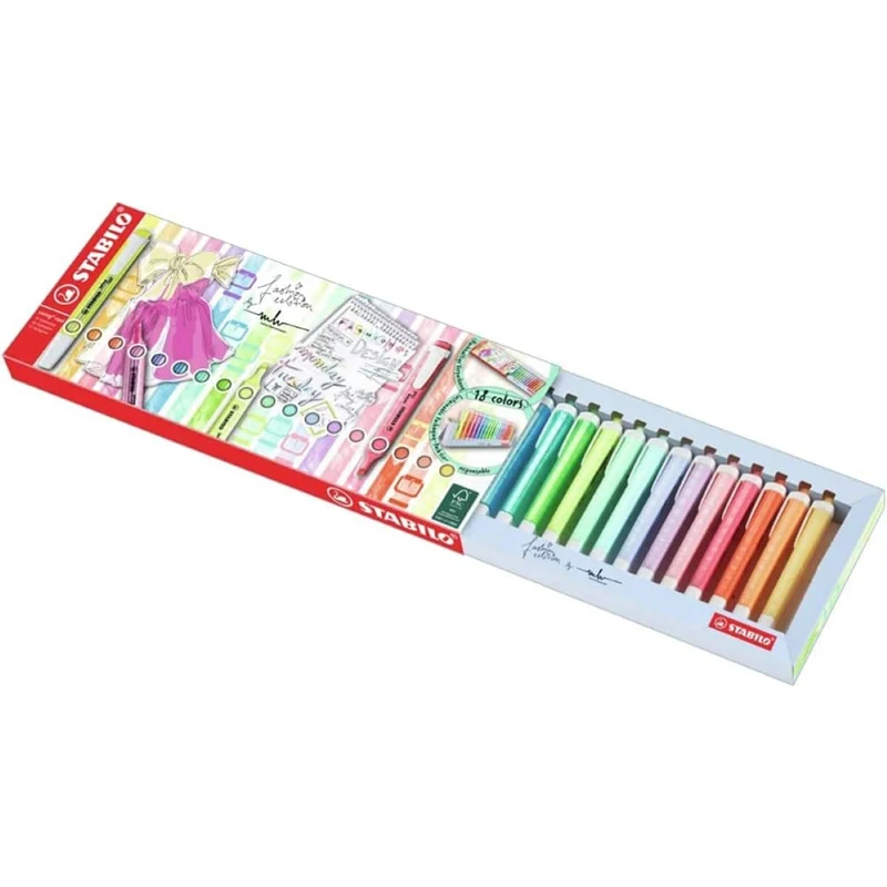 Evidenziatori Stabilo Swing Cool Deskset Confezione 18pz.