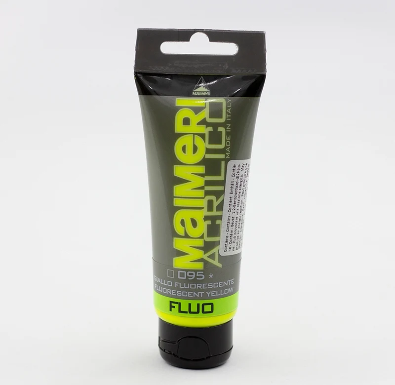 Maimeri Vernice Acrilica Giallo Fluo 75ml