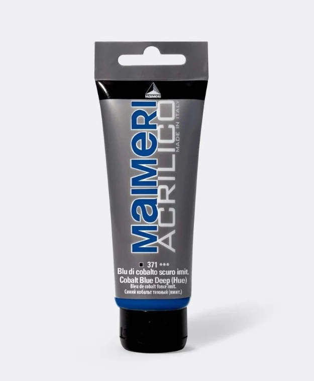 Maimeri Vernice Acrilica Blu Cobalto Scuro 75ml