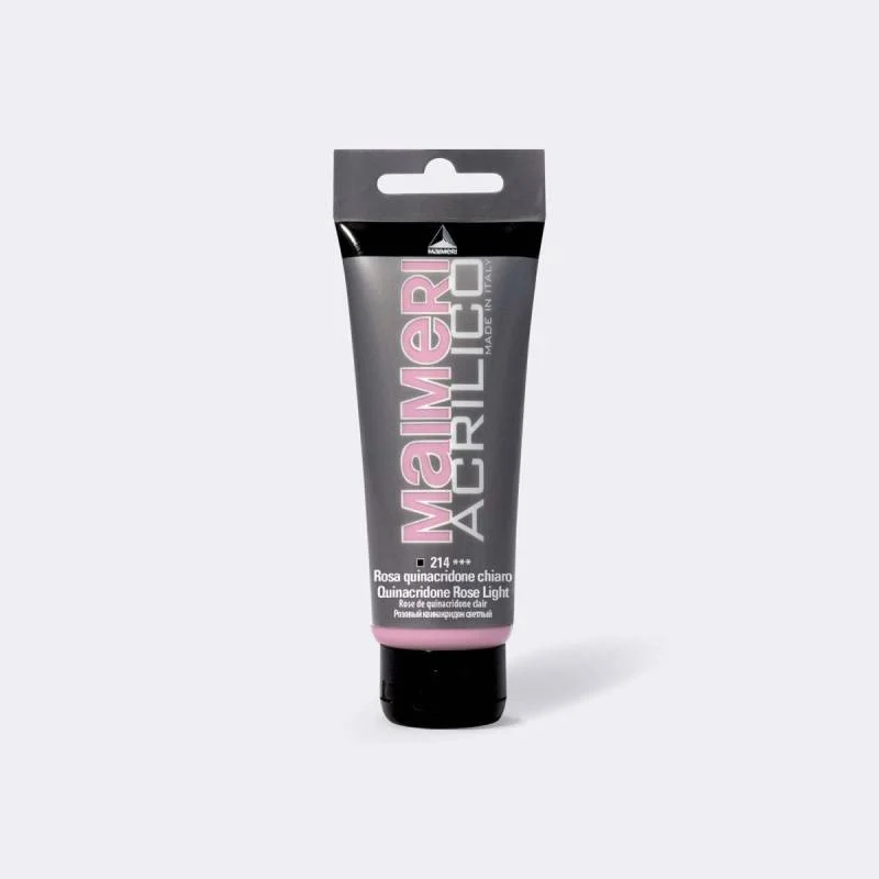 Maimeri Vernice Acrilica Rosa Quinacridone Chiaro 75ml