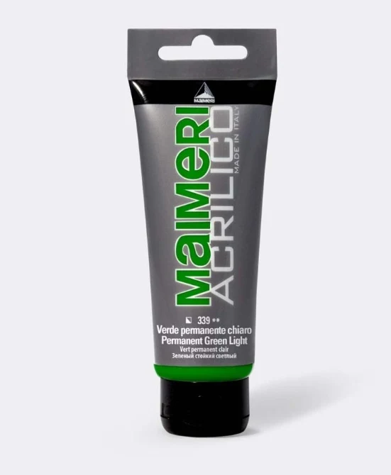 Maimeri Vernice Acrilica Verde Chiaro 75ml