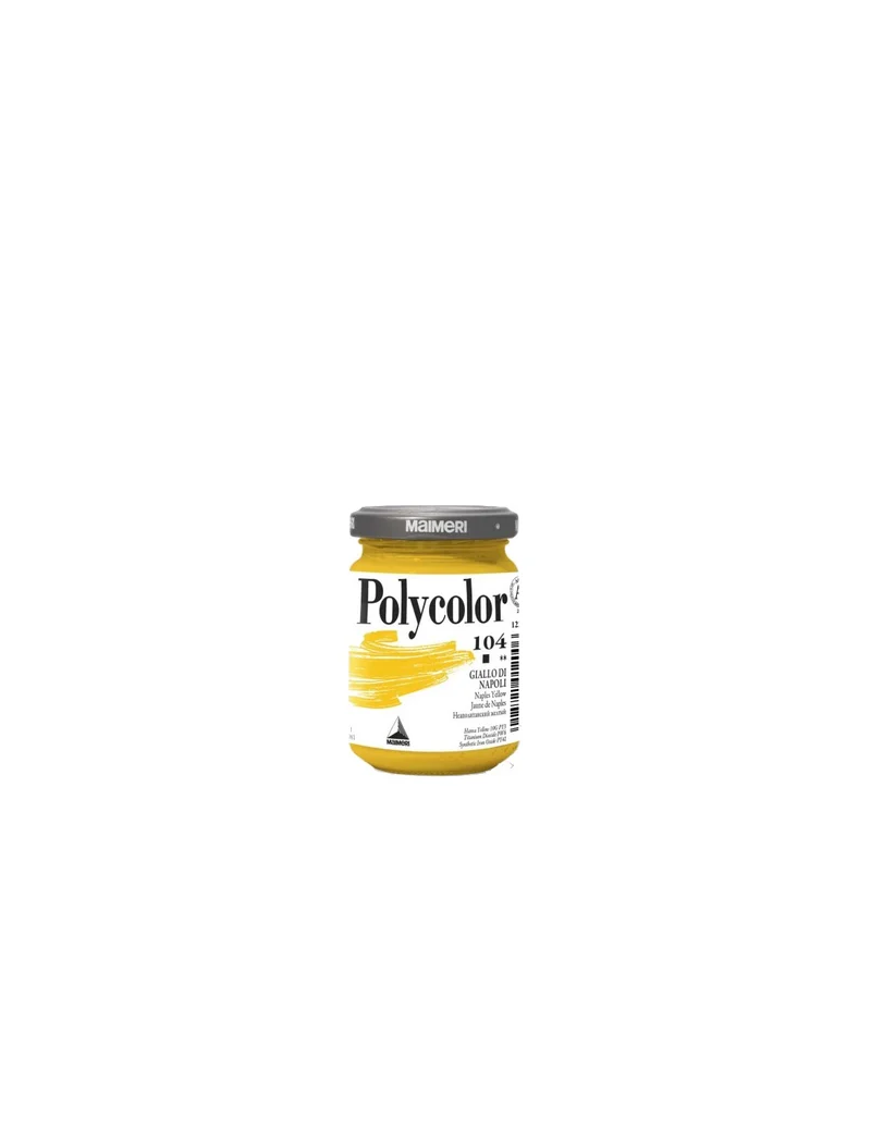 Maimeri Polycolor 104 Giallo Di Napoli Tempera Vinilica 140ml