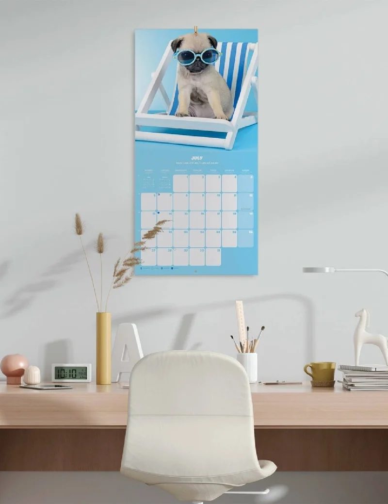 Calendario Da Muro 2026 Cuccioli 30cm