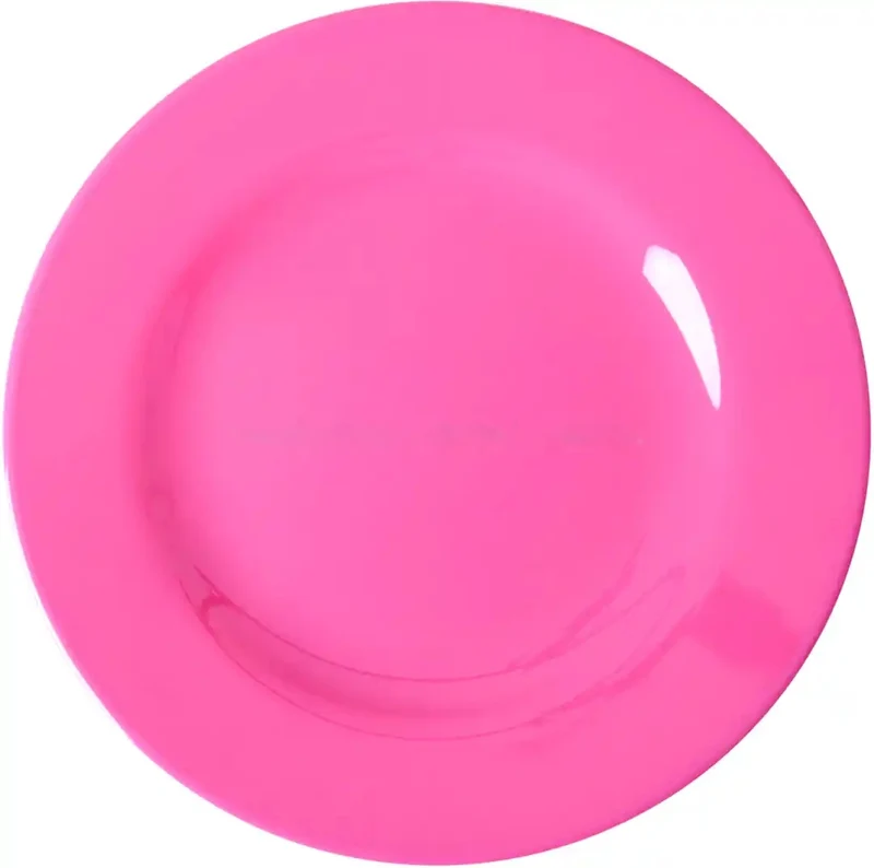 Rice Piatto Piano Melamina Fucsia 26cm