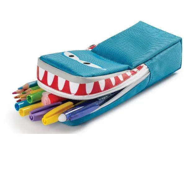 Astuccio Portapenne Squalo Azzurro Carioca