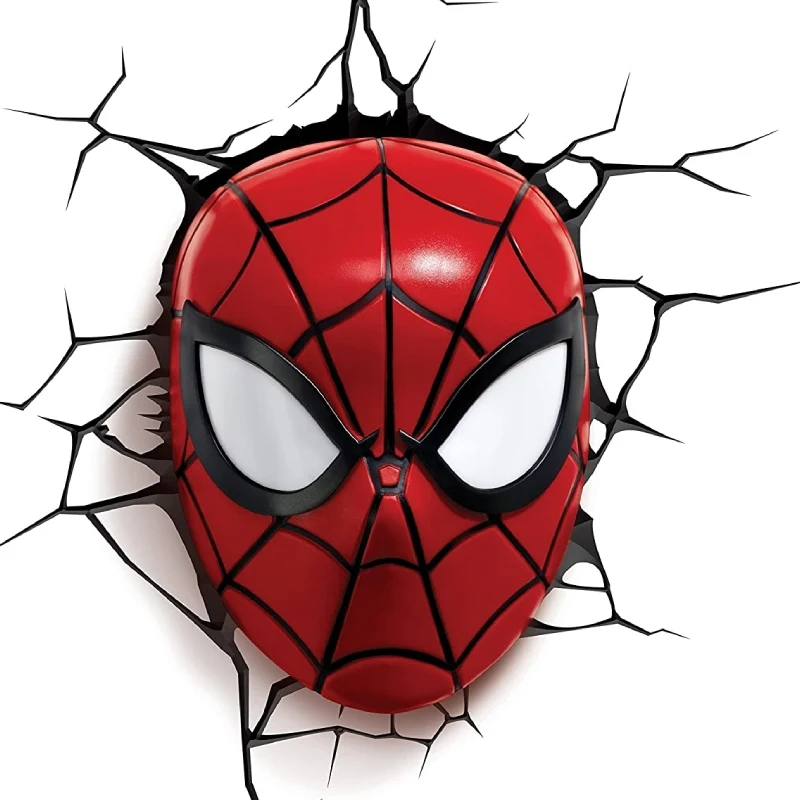 Lampada Led Da Muro Marvel Spider-Man