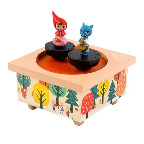 CARILLON FIGURE DANZANTI, CAPPUCCETTO ROSSO
