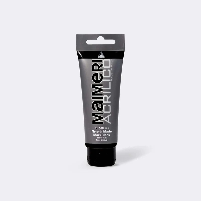 Maimeri Vernice Acrilica Nero Di Marte 75ml