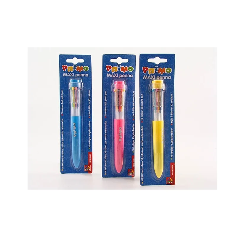 Primo Penna A Scatto Multicolor Assortita
