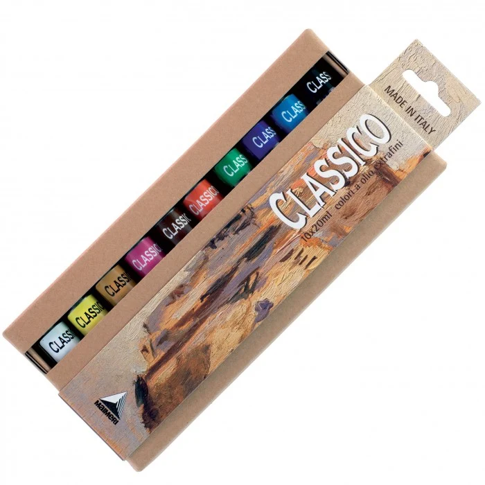 Colori Ad Olio Extrafini Classico Maimeri 20ml 10 Colori