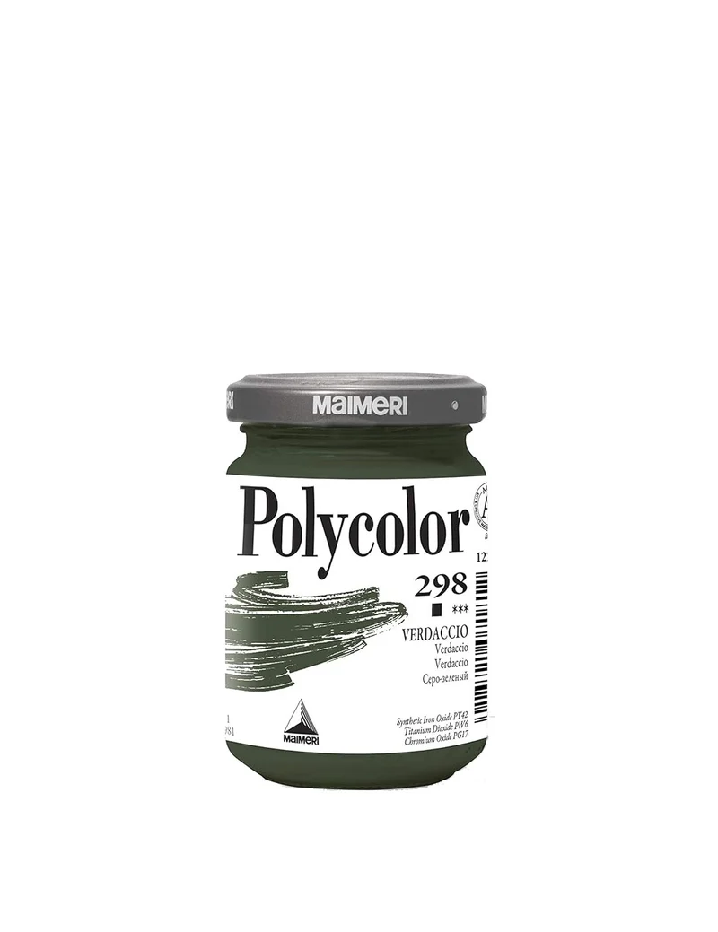 Maimeri Polycolor 298 Verdaccio Tempera Vinilica 140ml