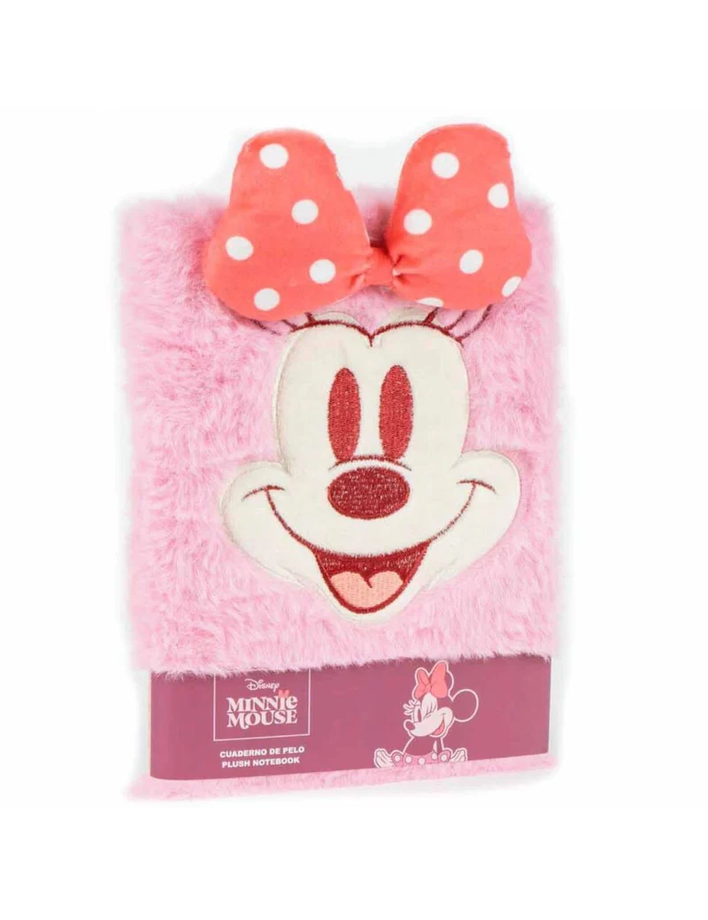 Quaderno Minnie Con Copertina Pelosa A5