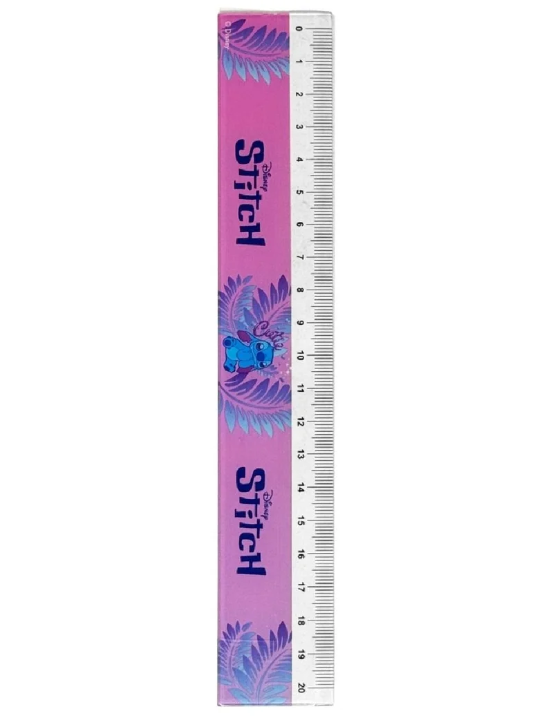 Righello In Plastica Disney Stitch 20cm