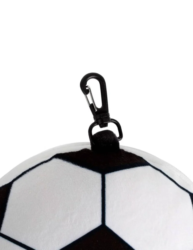 Cuscino Da Viaggio Con Mascherina Palla Da Calcio