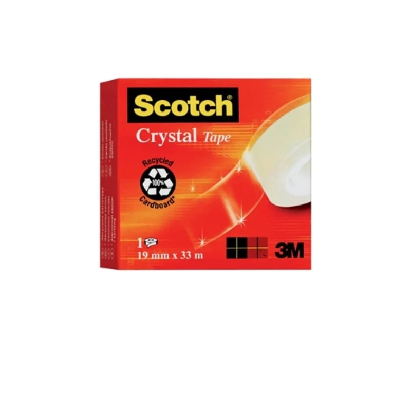 Nastro Adesivo Scotch Crystal 19mmx33mm