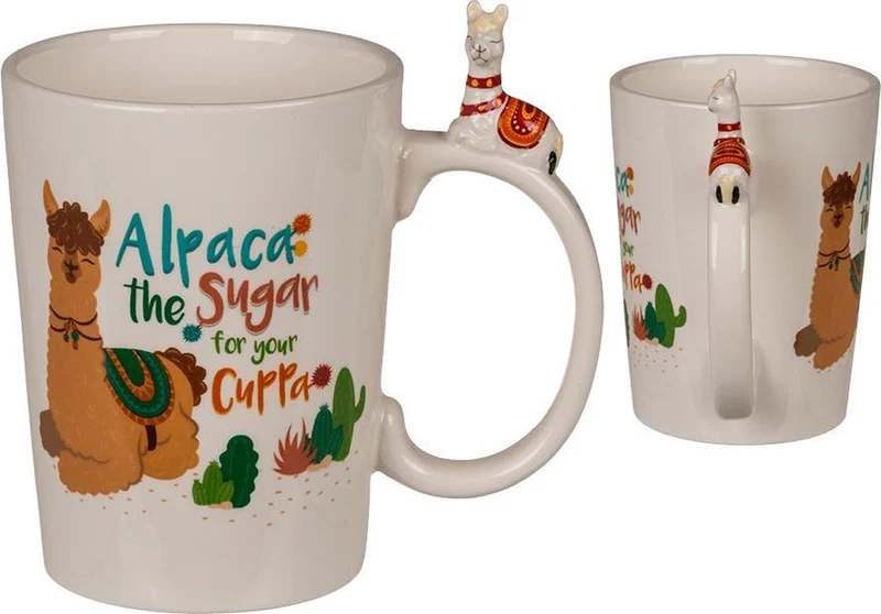 Tazza In Ceramica Alpaca The Sugar For Your Cuppa