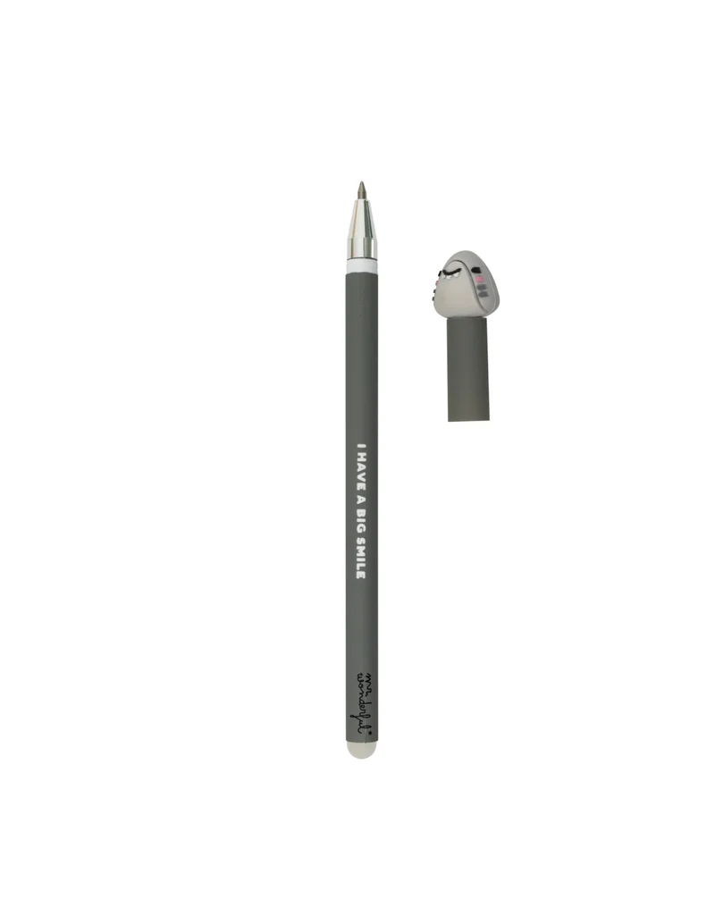 Penna Gel Cancellabile Squalo Ramon I Have A Big Smile