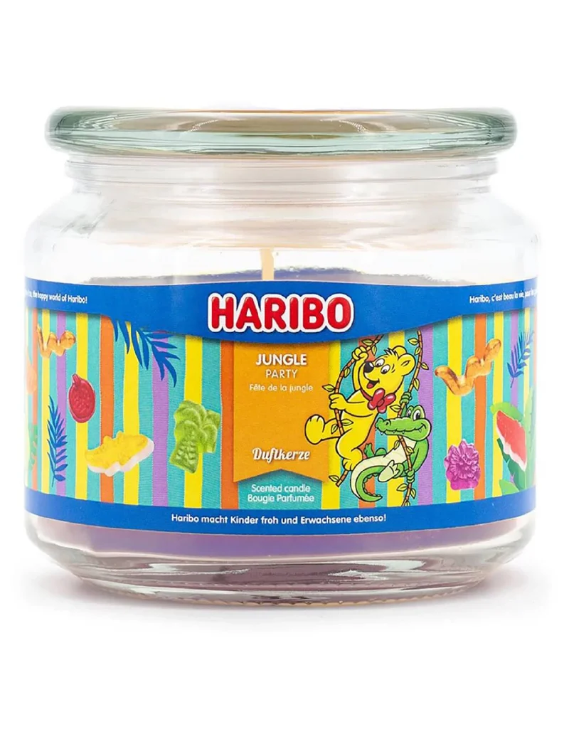 Candela Profumata In Vetro Haribo 300gr - Jungle Party