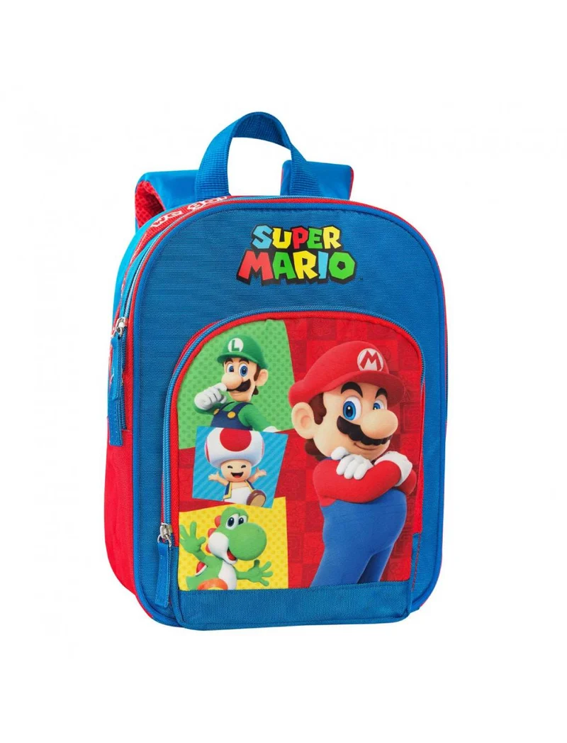 Mini Zaino Asilo Super Mario E Friends