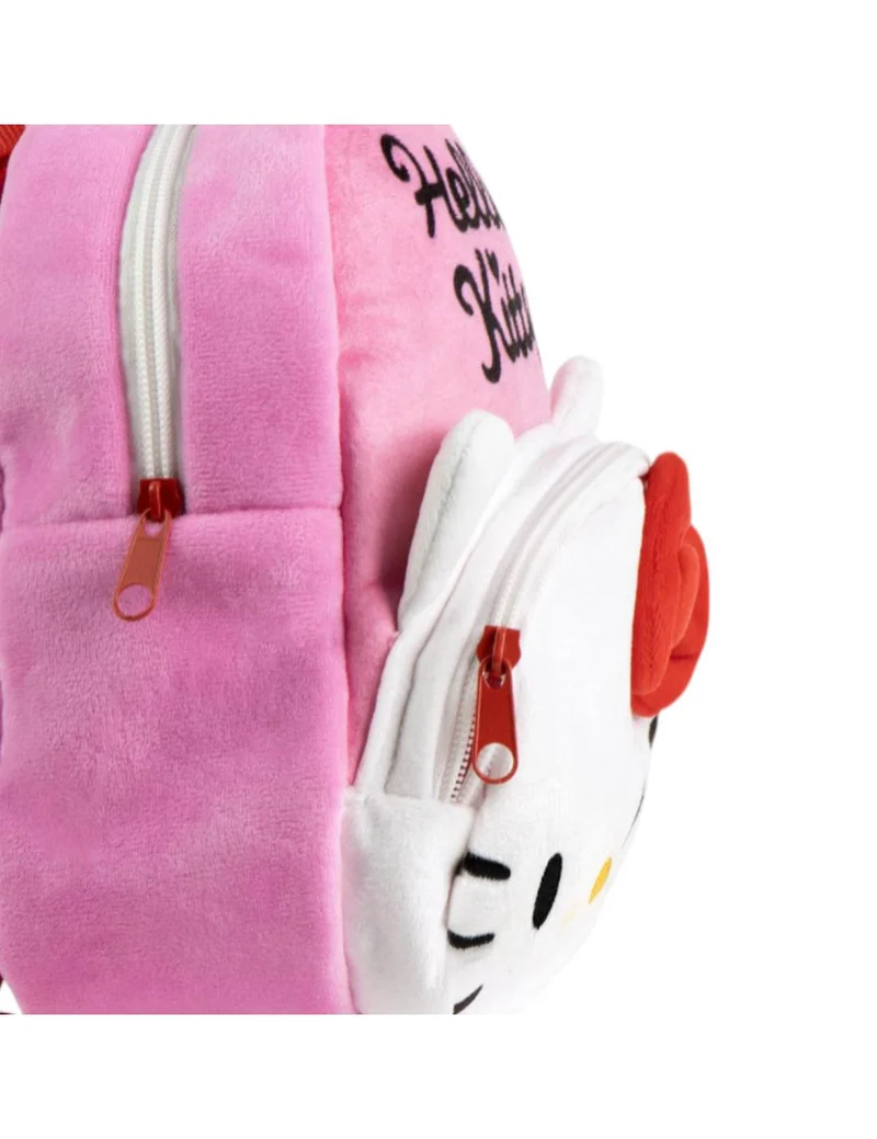 Mini Zaino Asilo In Peluche Hello Kitty
