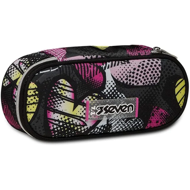 Astuccio Portapenne Ovale Seven Round Plus Kiddie Crush