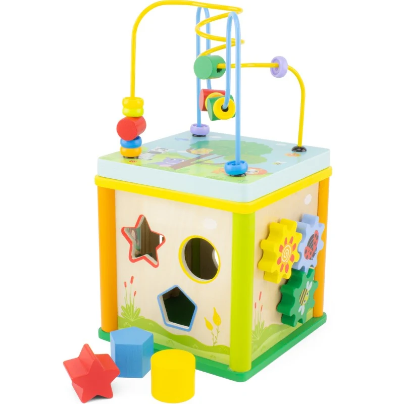 CUBO MONTESSORI ATTIVITA' IN LEGNO
