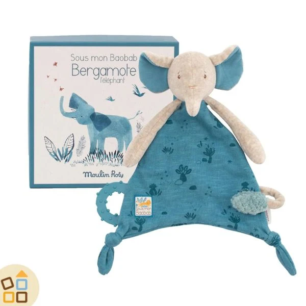DOUDOU PORTA CIUCCIO ELEFANTE