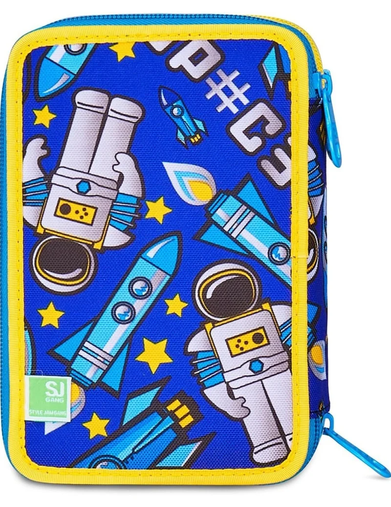Astuccio Completo 3 Zip Seven Sj Gang Flyrocket Boy
