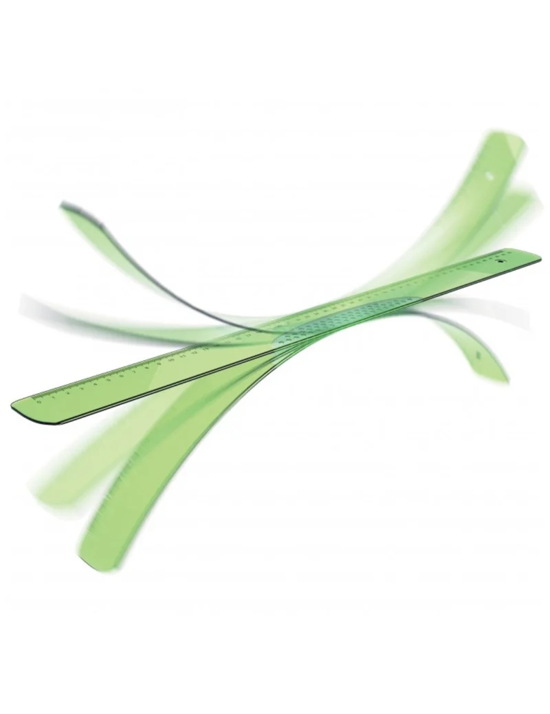 Triplodecimetro Plastica 30cm Elastika Indistruttibile