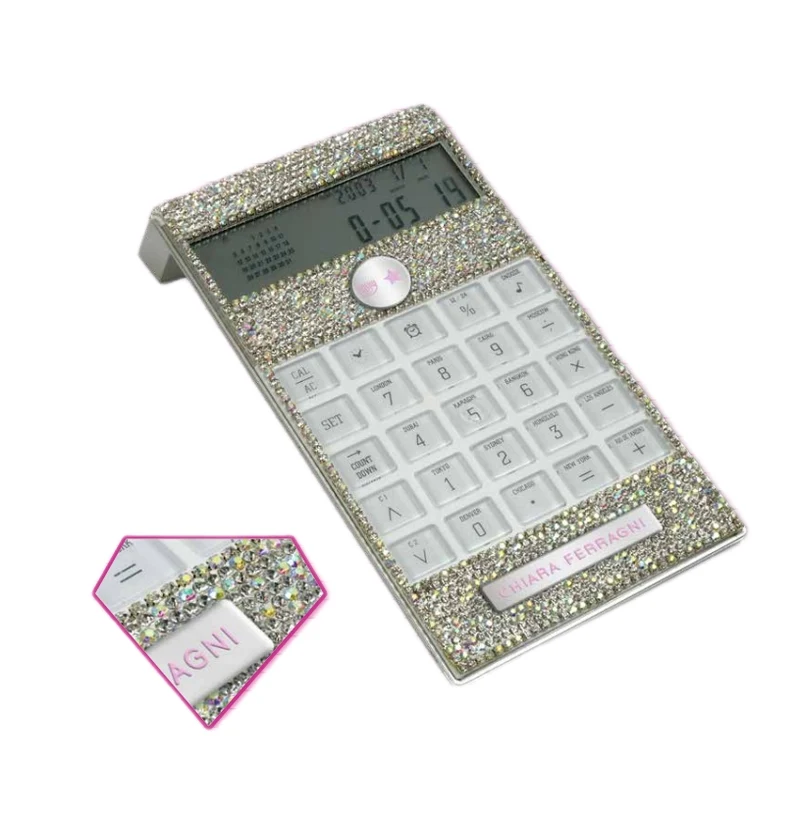 Calcolatrice Chiara Ferragni Con Strass