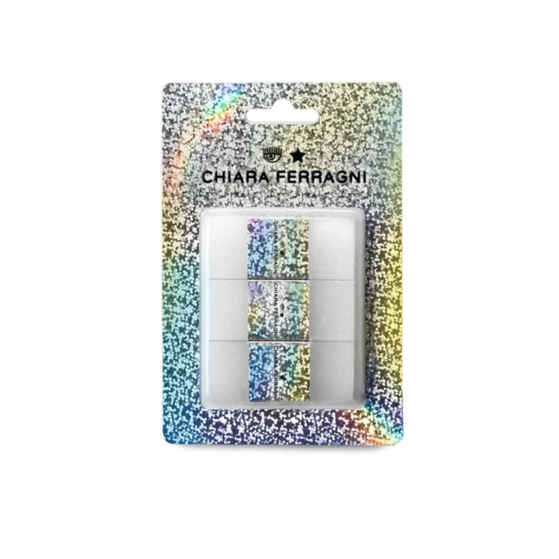Gomme Da Cancellare Chiara Ferragni Glitter Set 3pz