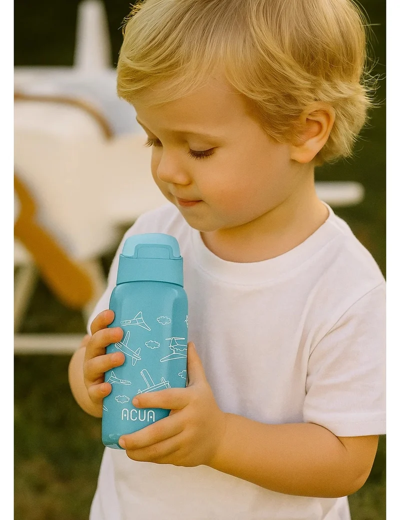 Borraccia Termica In Acciaio Inox Acua Kids Aerei 350ml