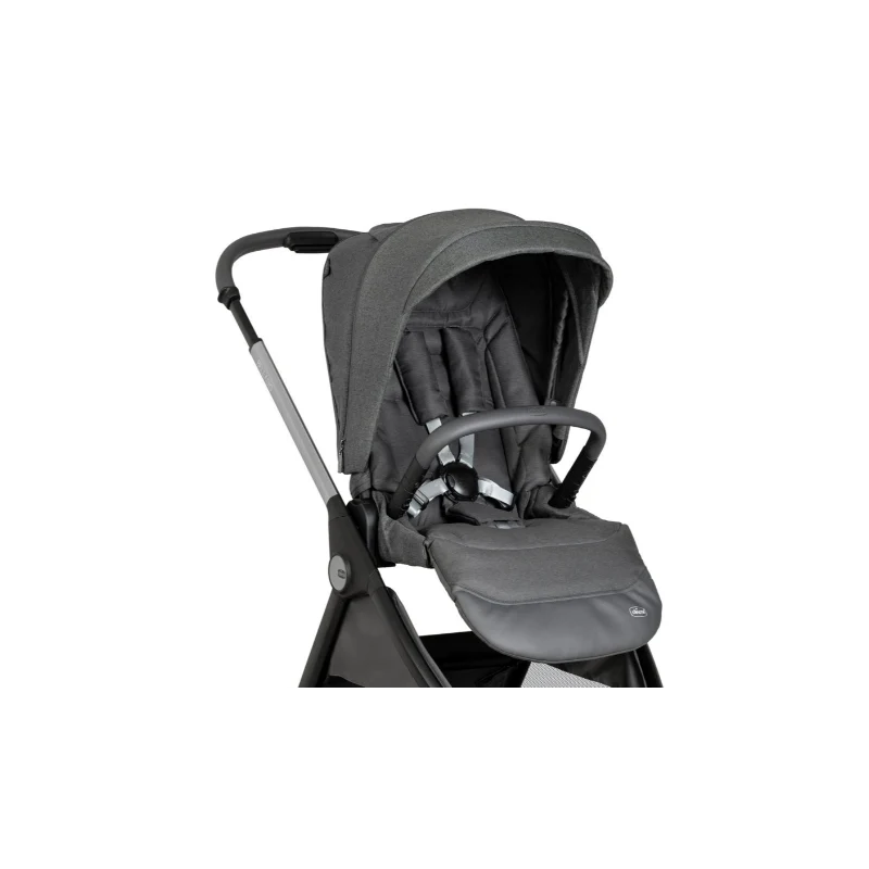 Rivestimento Seduta Passeggino Chicco Bellagio Black Satin