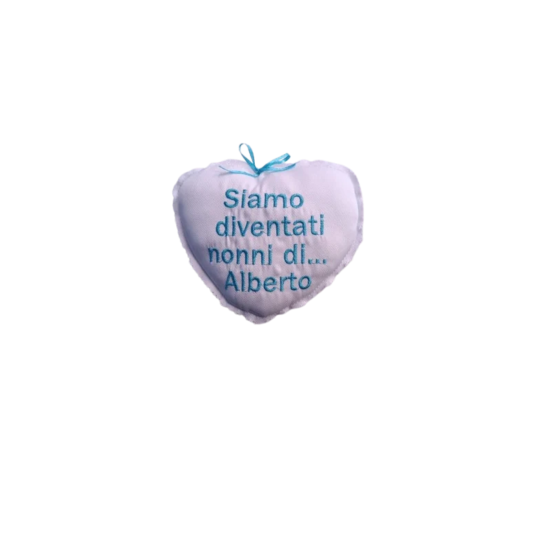 Cuore Nascita Personalizzato Artigianale