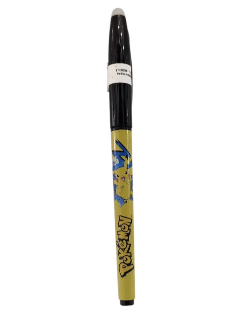 Penna Gel Cancellabile Pikachu Pokémon