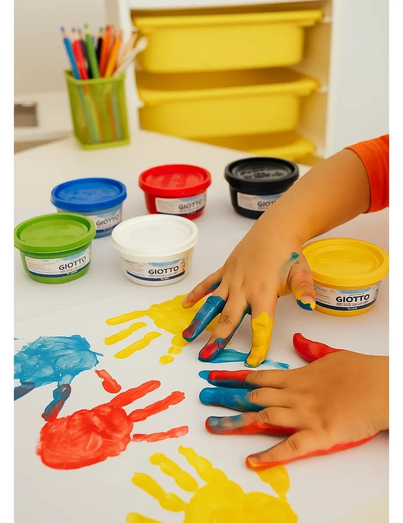 Colori A Dita Per Bambini Giotto 6x100ml