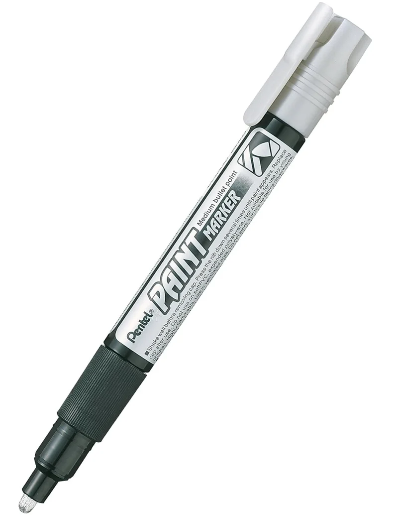 Pennarello Permanente Paint Maker Argento