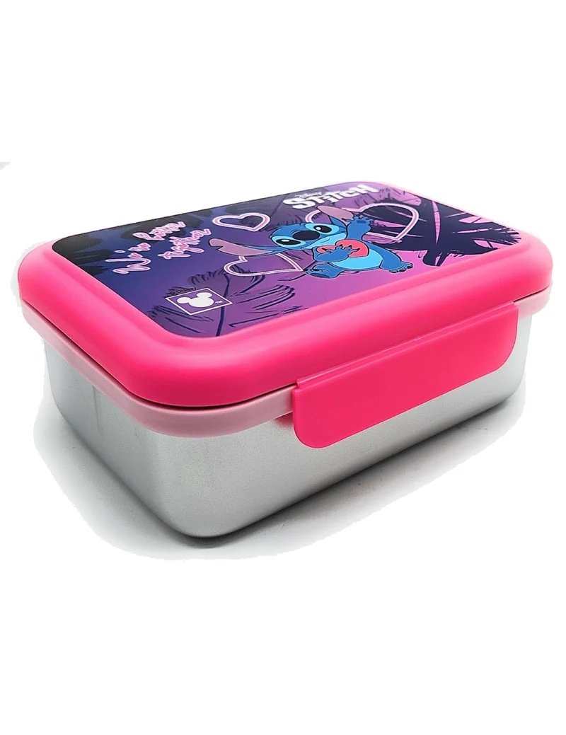 Porta Pranzo In Acciaio Inox Seven Disney Lilo E Stitch