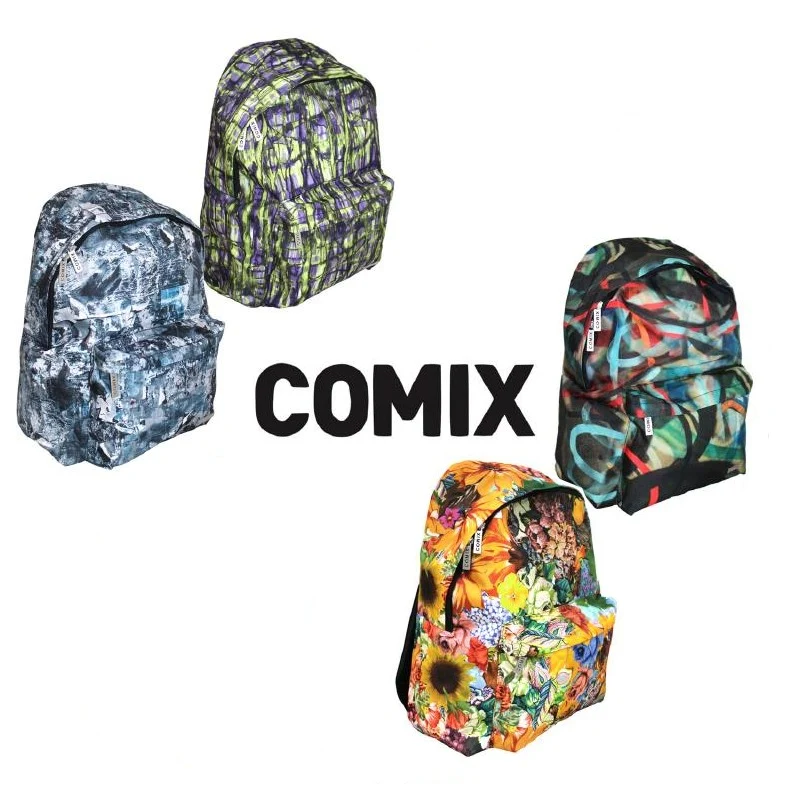 Zaino Americano Comix All Over Fantasie Assortite